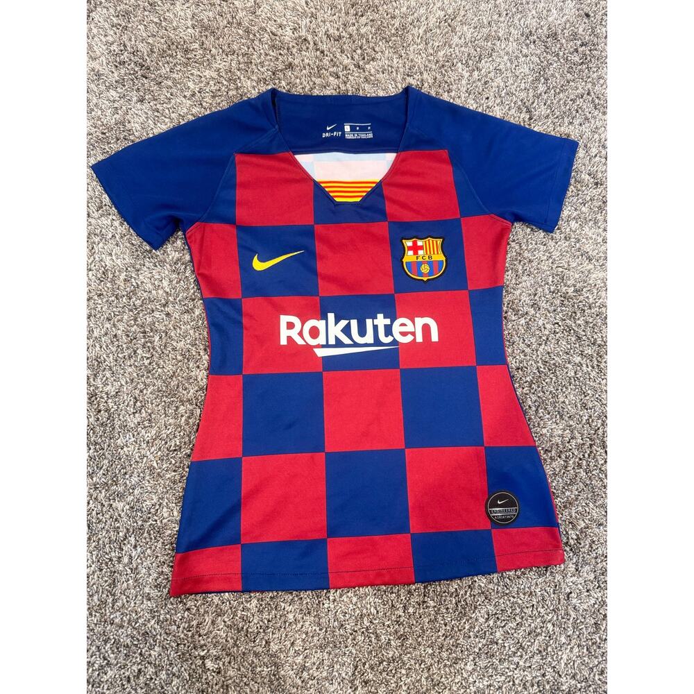 Nike FC Barcelona Jersey Women’s S Messi Soccer